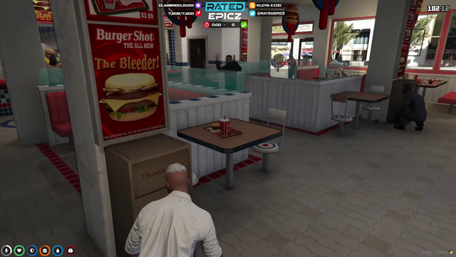 Randy 1 taps a robber