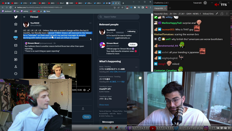 XQC calls Rage delusional