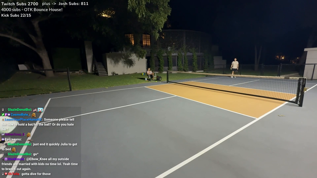 Pickleball drama with neighbor
