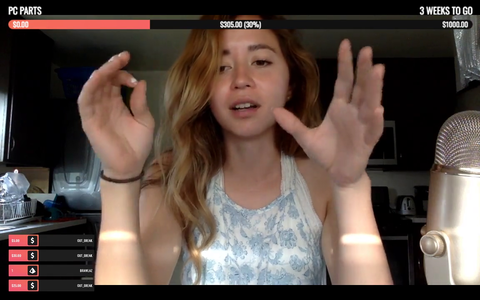 Maya (Bird Girl) responds to chat spamming for her to go on the RajjPatel Podcast