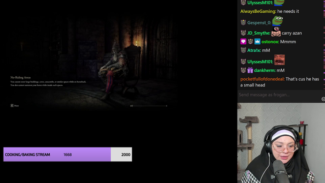 Frogan opens Elden Ring for the first time to find the people repairing her PC already got to Level 9