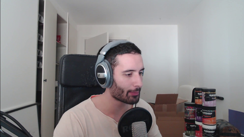 Soy boy terrified at a sight of a woman
