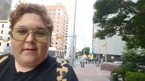 AndyMilonakis almost gets hit by a bird
