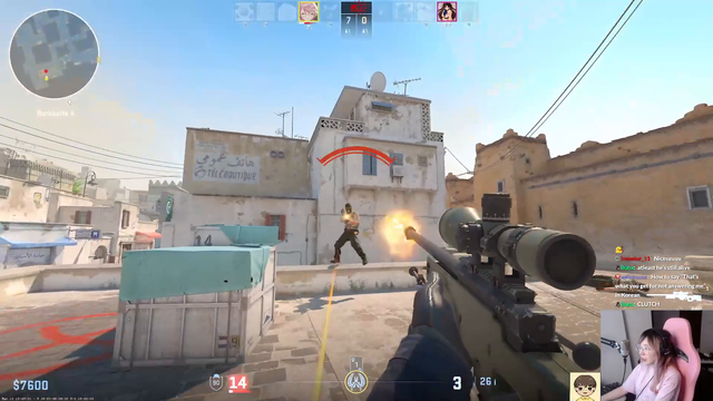 Michael tries to teach Lily Counter Strike