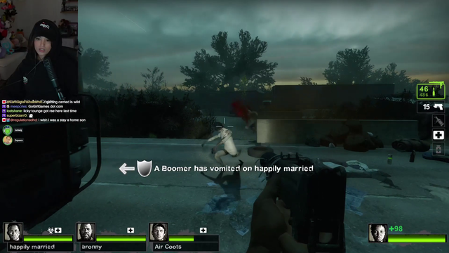 Rae gets donowalled during L4D2
