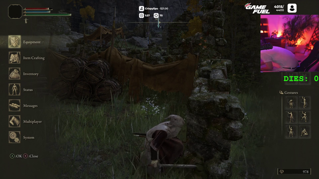 Cyr's First Death in Elden Ring Because of Onion Rings
