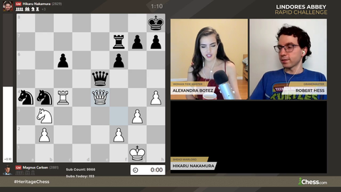 Gm Hess’s audio book script of hikaru vs magnus matchup