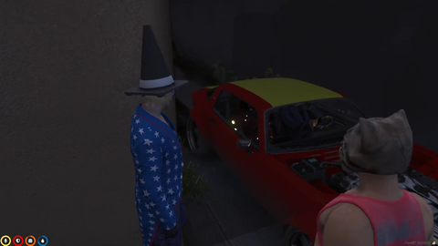 LARPers take Kevin Whipaloo's car for a spin