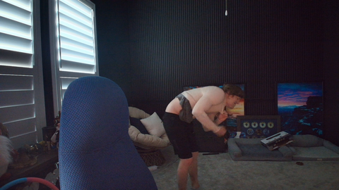 Rare sighting of a skinwalker shedding it's skin captured on camera