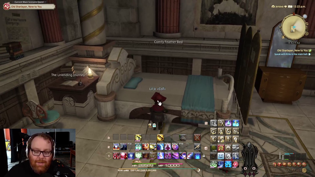 Jesse Cox accidently exits FFXIV