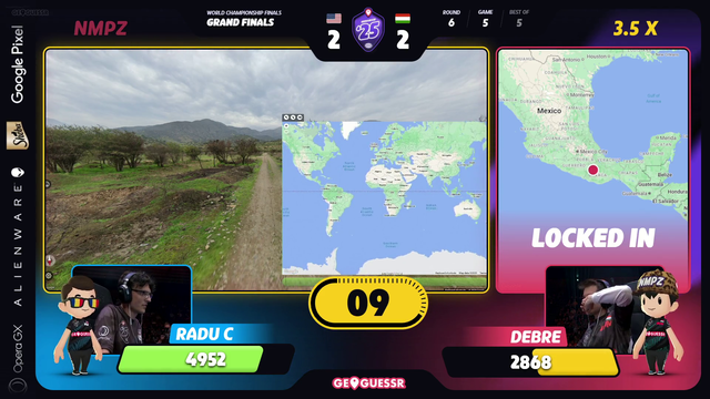 The new champion of the Geoguessr World Cup