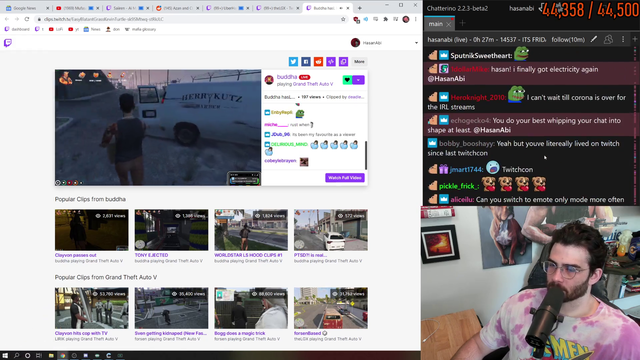 Hasan on interacting with Forsen
