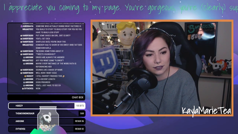 Please stop streaming and pay attention to me