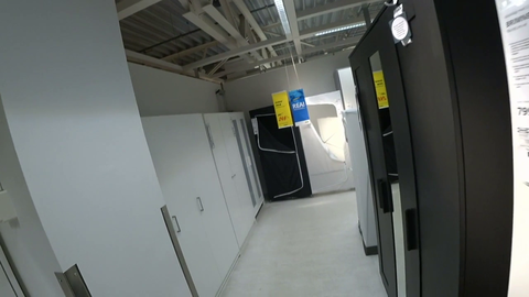 Esfand finds random girl in an Ikea closet