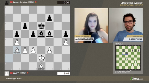 Alexandra Botez lets out a "nerdie laugh"