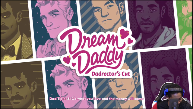 Danny Brown getting hyped to the Dream Daddy theme song for like 20 minutes.