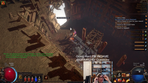 PoE Streamer is trying to make a decision