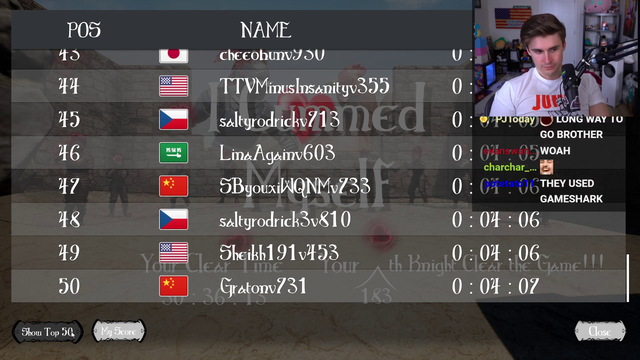 Ludwig beats ALTF4