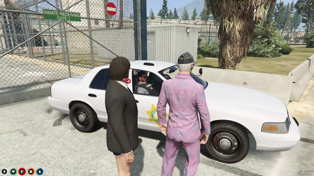 Mr. X is nicer to the cops off stream