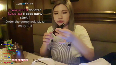 When someone drops a fat juicy dono while you're at a fancy restaurant . . .