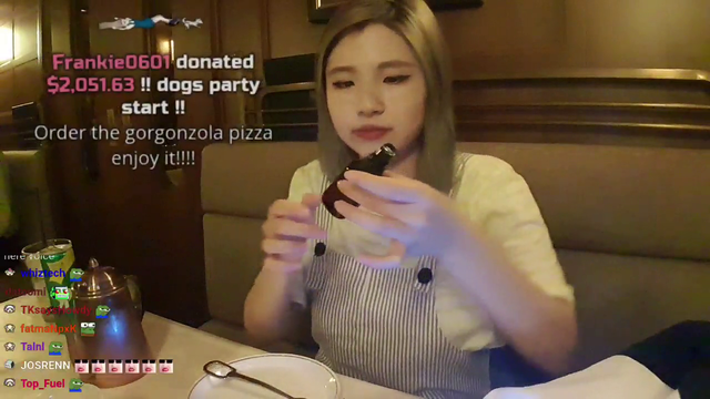 When someone drops a fat juicy dono while you're at a fancy restaurant . . .