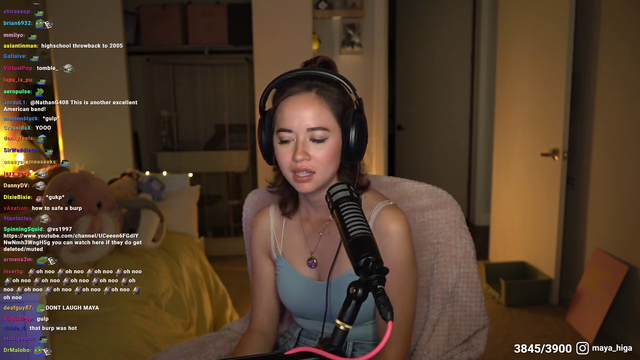 Maya roasts chatter