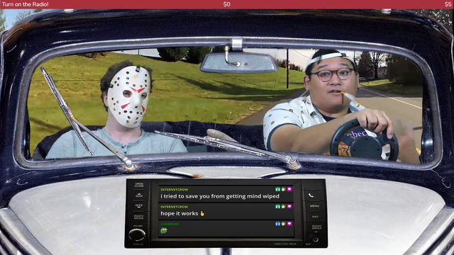 Streamer creates interactive Uber simulator where chat can control the radio and "eject" passengers