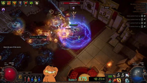 PoE player goes clubbing