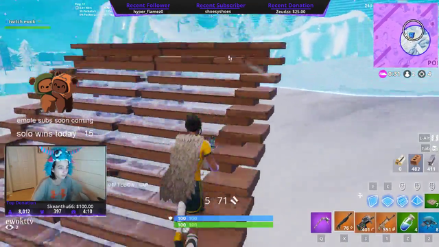 Deaf 13 year old girl's 16th's win of the day, Future pro gamer here! - twitch.tv/ewokttv
