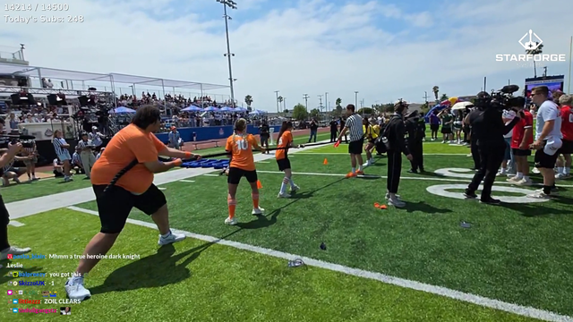 Zoil trying his best in Tug of War