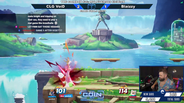 Tom and Jerry smacking Finn