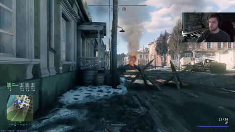 Nick plays as kamikaze pilot