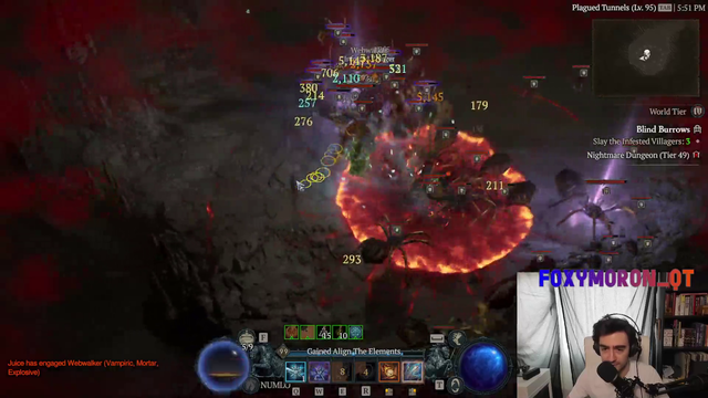 lvl 99 HC dead and a keybord in pieces | D4 race to 100