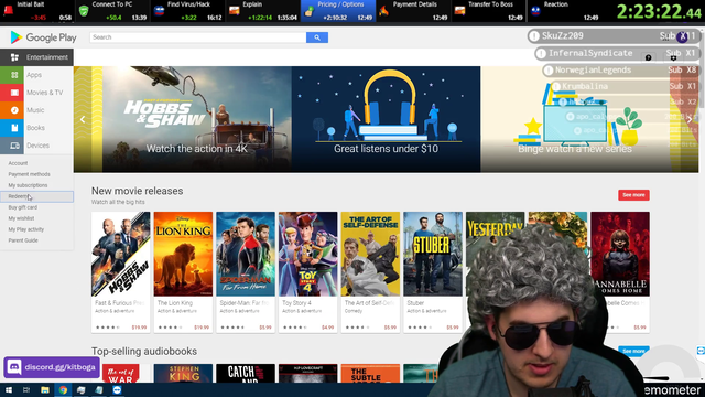 Scammer loses it after Kit redeems google play cards