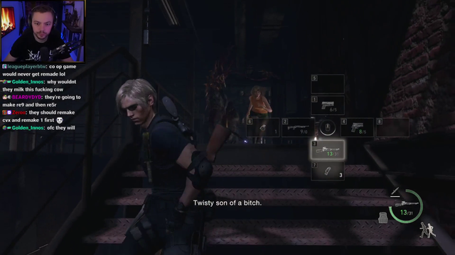 Elajjaz permadeath RE4 run ends abruptly