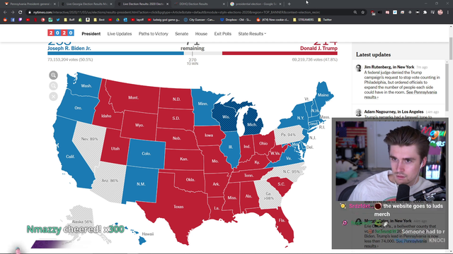ludwig visits trumplikescock.com