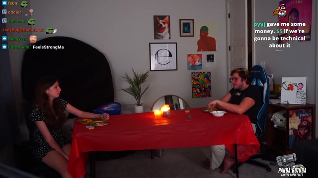 Simply and Babbsity get dessert