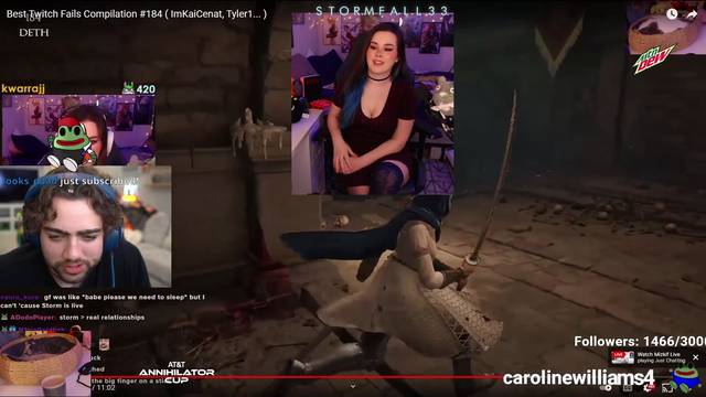 Streamer has wholesome reaction to Mizkif recognizing her