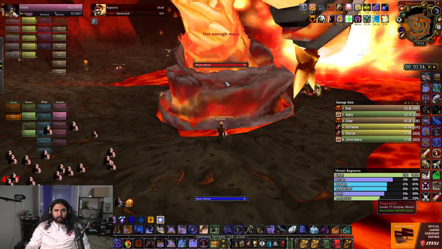 Esfand drops Eye of Sulfuras, possibly making him the 1st paladin with both legendaries!