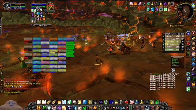 who is talking with whelps left side???