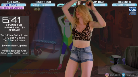 Amouranth Streaming Just Dance under the IRL category. Admins Ignoring Reports about being in the Wrong category.