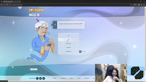 imaqtpie finds Hyoon on Akinator