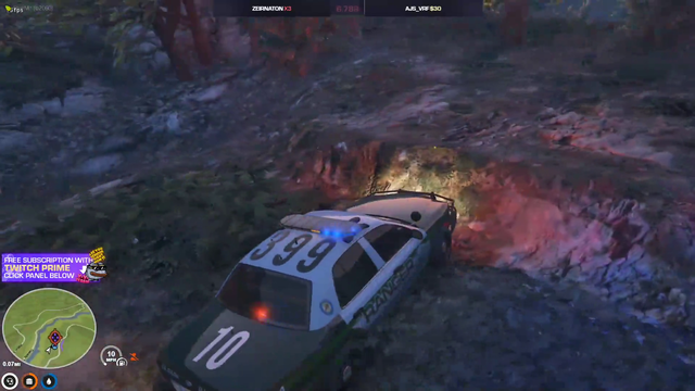 Park Ranger Arrives In Style