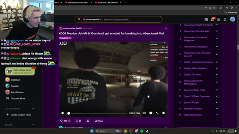 xQc on JasonTheWeen "Having it in the vocabulary it means that you say it often, It can't be just out of nowhere or hes just saying it offstream"