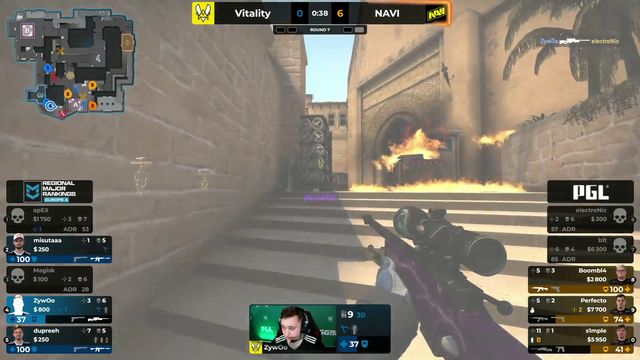 s1mple insane 1v3