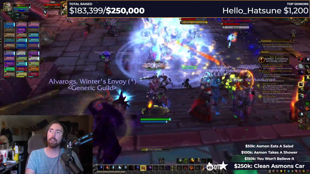 Asmongold reminiscing FeelsStrongMan