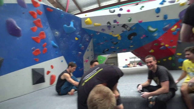 Quin69 Attempts Rockclimbing
