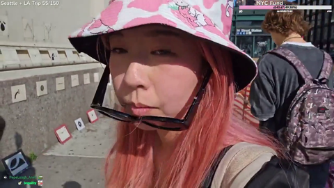 Racist street artist harrases IRL streamer