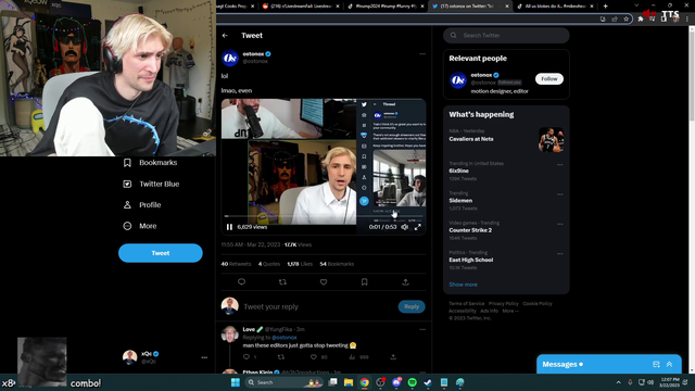 Ostonox shows how xQc was being hypocritical