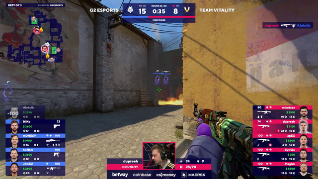 BLAST Premier Spring Final. m0NESY GOD!
